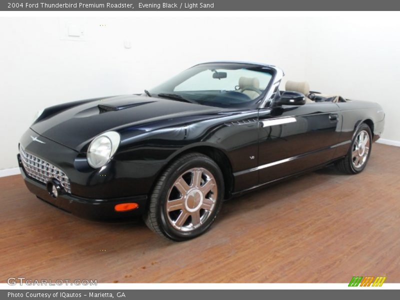 Evening Black / Light Sand 2004 Ford Thunderbird Premium Roadster