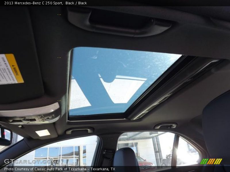 Black / Black 2013 Mercedes-Benz C 250 Sport