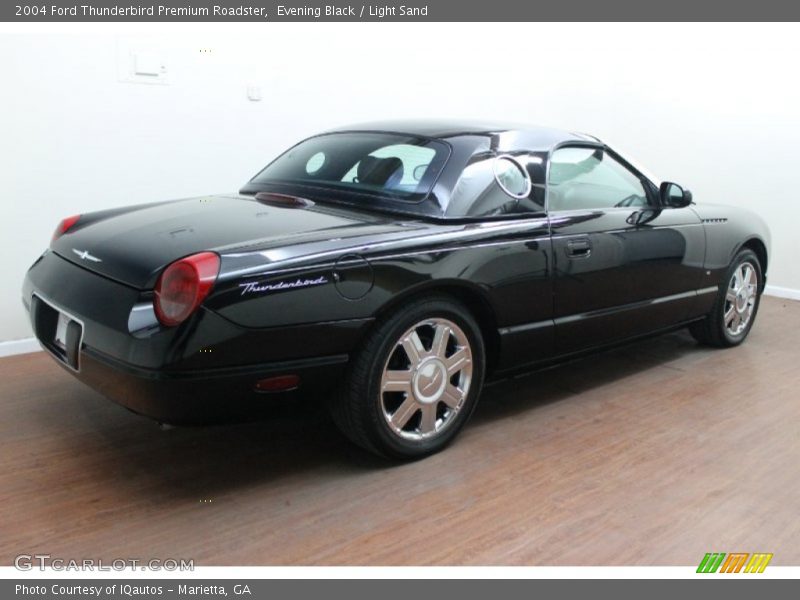 Evening Black / Light Sand 2004 Ford Thunderbird Premium Roadster