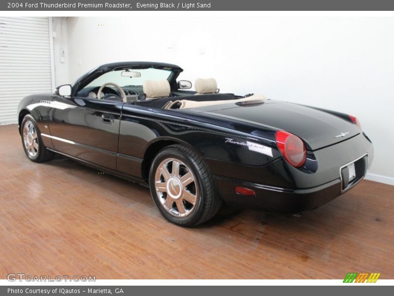 Evening Black / Light Sand 2004 Ford Thunderbird Premium Roadster