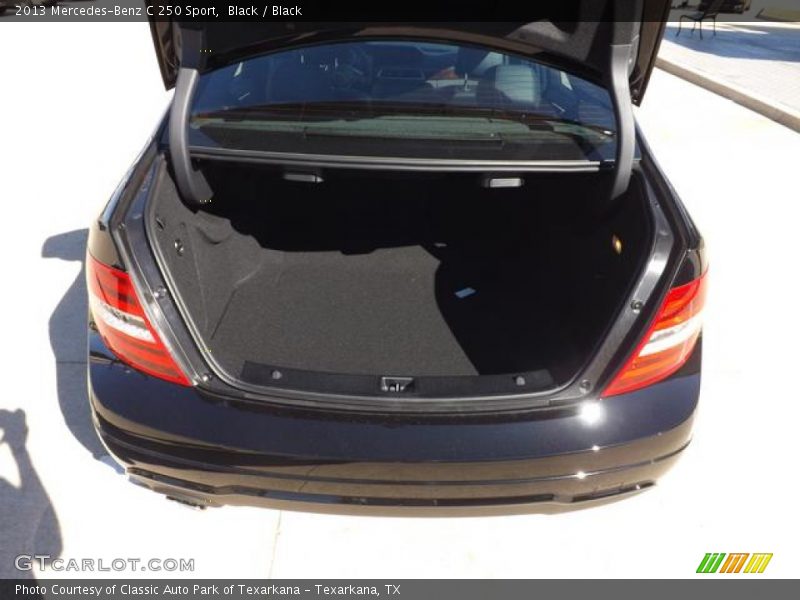 Black / Black 2013 Mercedes-Benz C 250 Sport