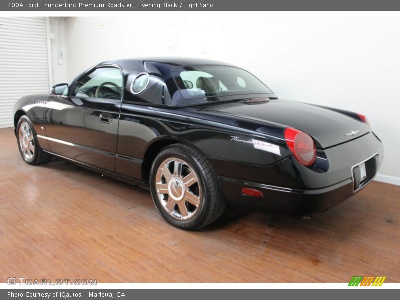Evening Black / Light Sand 2004 Ford Thunderbird Premium Roadster