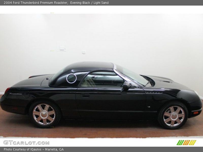 Evening Black / Light Sand 2004 Ford Thunderbird Premium Roadster