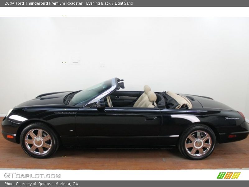 Evening Black / Light Sand 2004 Ford Thunderbird Premium Roadster