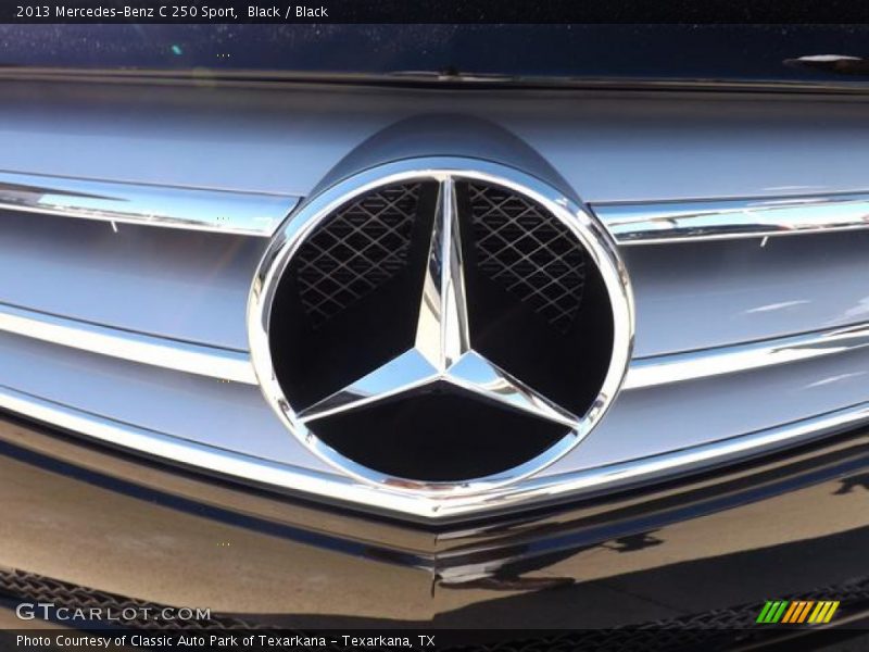 Black / Black 2013 Mercedes-Benz C 250 Sport