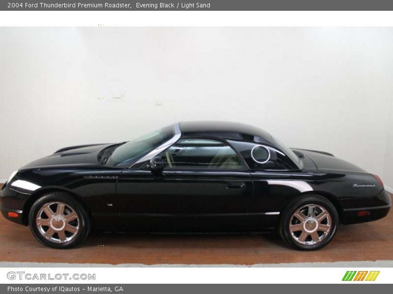 Evening Black / Light Sand 2004 Ford Thunderbird Premium Roadster