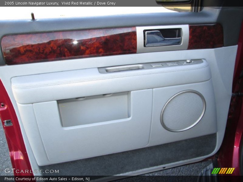 Vivid Red Metallic / Dove Grey 2005 Lincoln Navigator Luxury