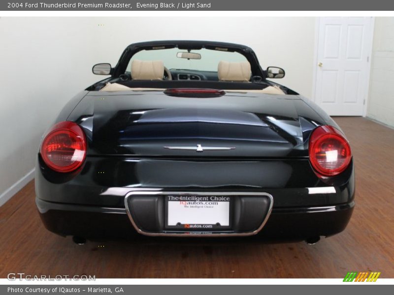 Evening Black / Light Sand 2004 Ford Thunderbird Premium Roadster