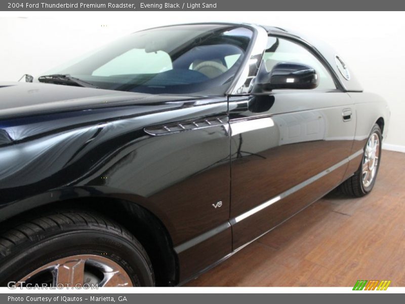 Evening Black / Light Sand 2004 Ford Thunderbird Premium Roadster