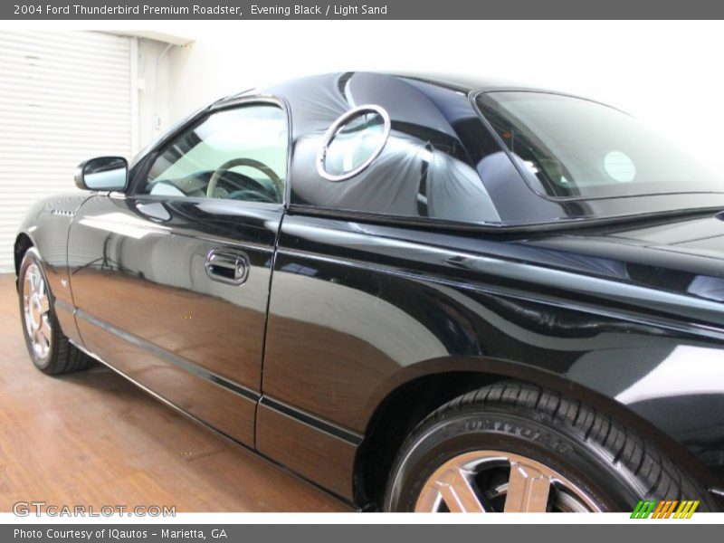 Evening Black / Light Sand 2004 Ford Thunderbird Premium Roadster