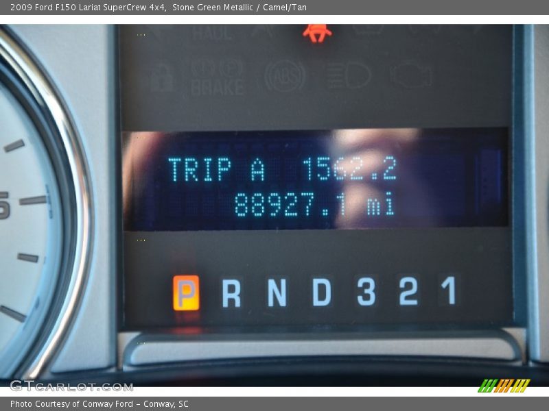 Stone Green Metallic / Camel/Tan 2009 Ford F150 Lariat SuperCrew 4x4