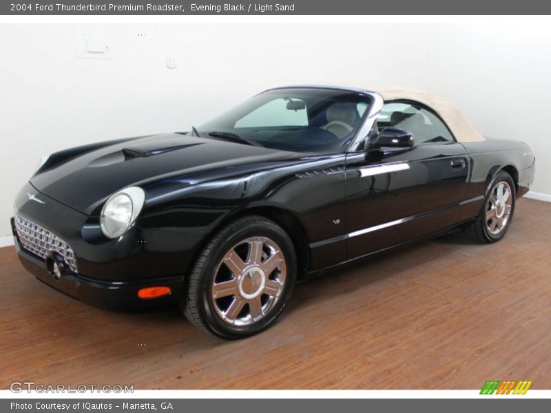 Evening Black / Light Sand 2004 Ford Thunderbird Premium Roadster