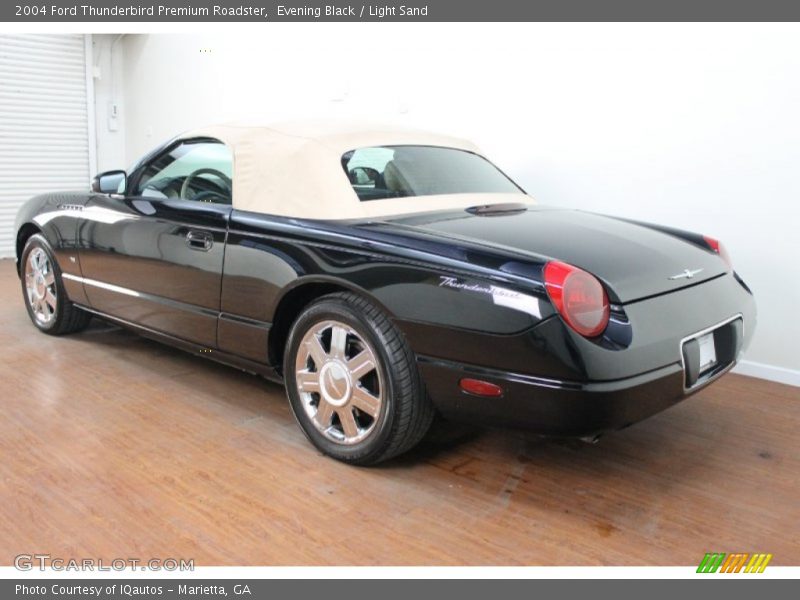 Evening Black / Light Sand 2004 Ford Thunderbird Premium Roadster