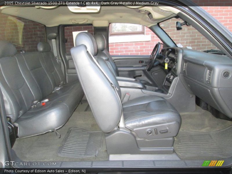  2005 Silverado 1500 Z71 Extended Cab 4x4 Medium Gray Interior