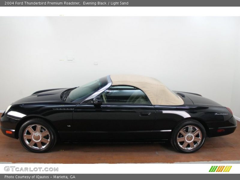 Evening Black / Light Sand 2004 Ford Thunderbird Premium Roadster