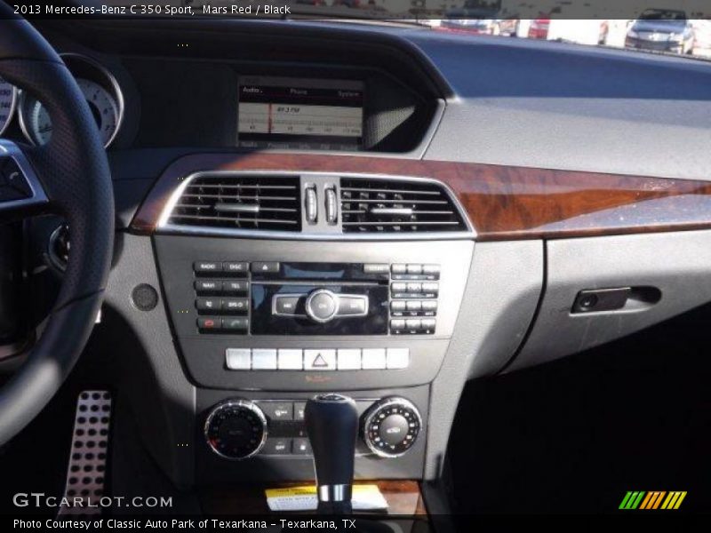 Mars Red / Black 2013 Mercedes-Benz C 350 Sport