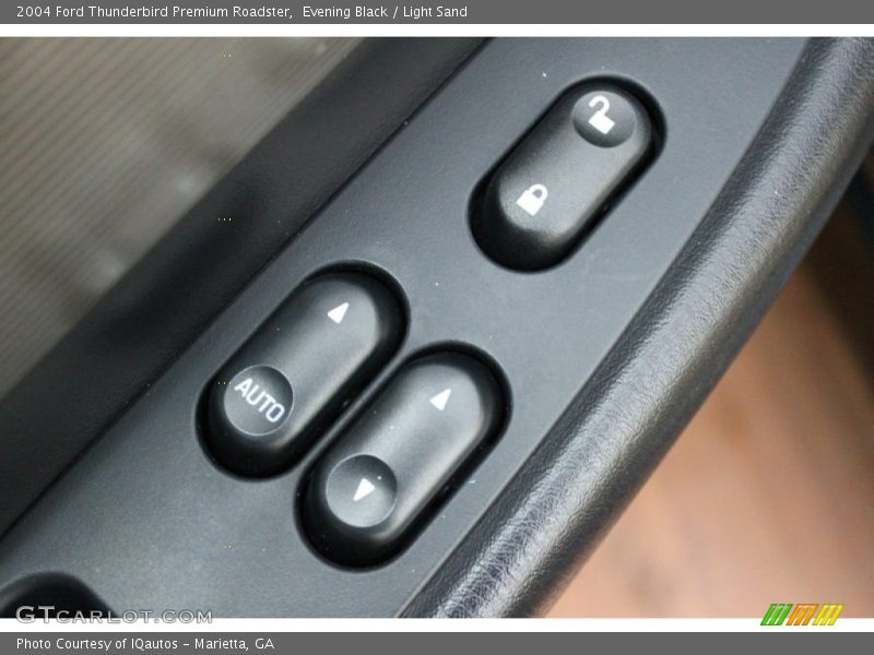 Evening Black / Light Sand 2004 Ford Thunderbird Premium Roadster