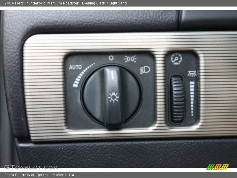 Controls of 2004 Thunderbird Premium Roadster