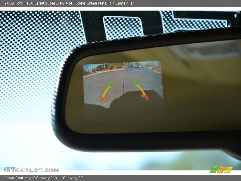 Stone Green Metallic / Camel/Tan 2009 Ford F150 Lariat SuperCrew 4x4