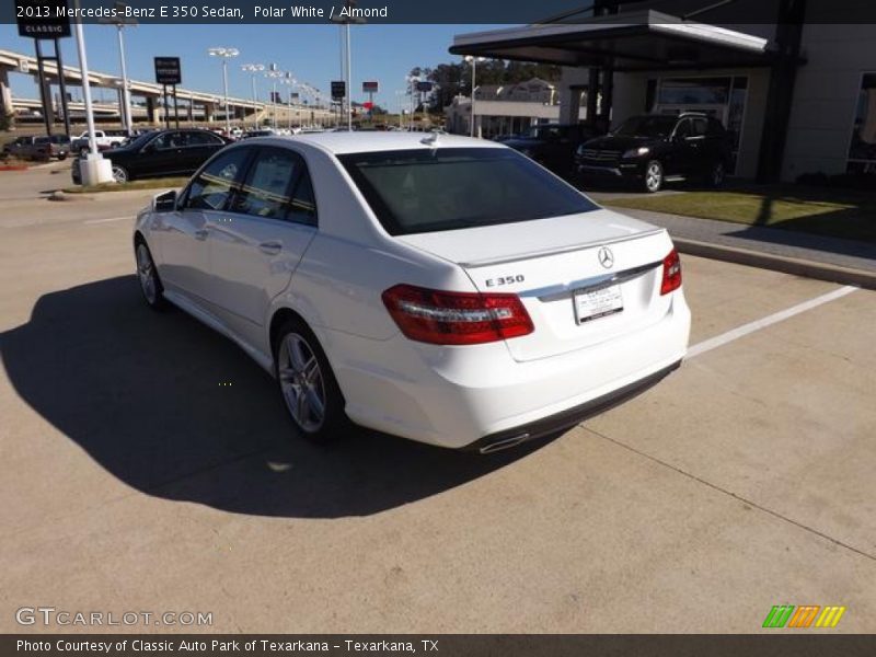 Polar White / Almond 2013 Mercedes-Benz E 350 Sedan