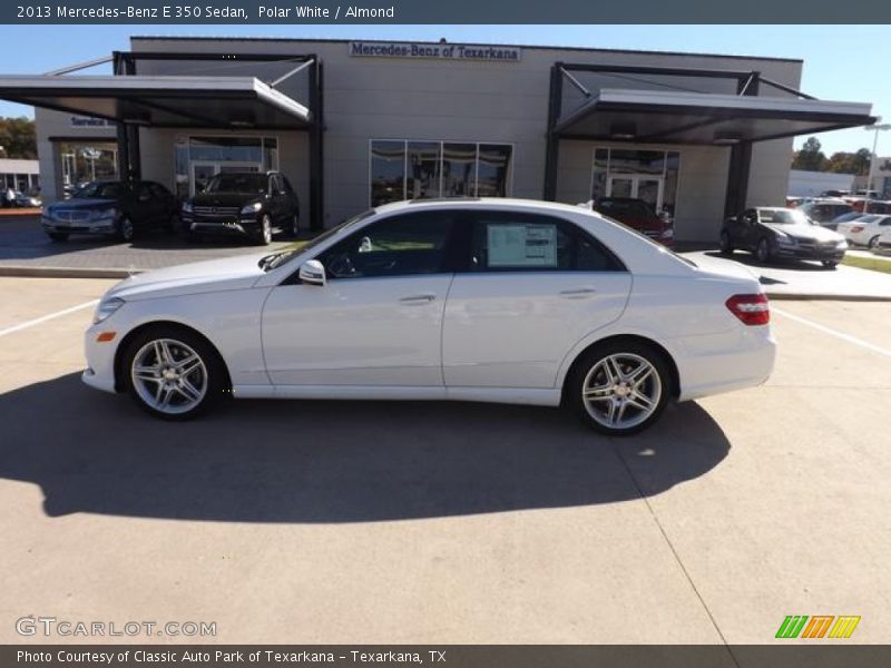 Polar White / Almond 2013 Mercedes-Benz E 350 Sedan