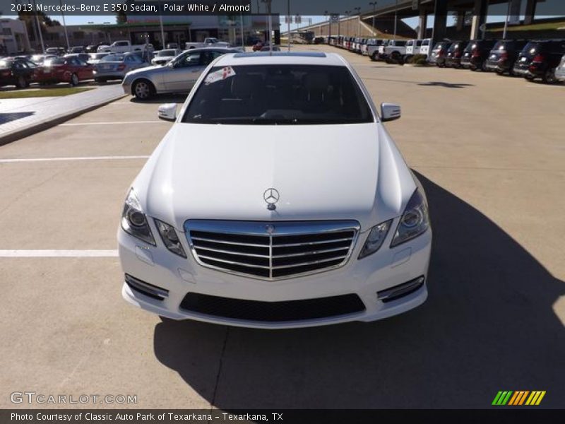 Polar White / Almond 2013 Mercedes-Benz E 350 Sedan
