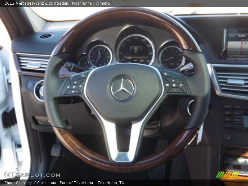 Polar White / Almond 2013 Mercedes-Benz E 350 Sedan