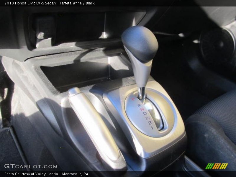 Taffeta White / Black 2010 Honda Civic LX-S Sedan