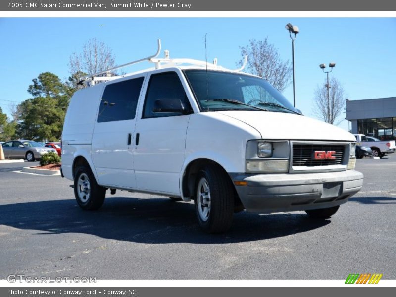 Summit White / Pewter Gray 2005 GMC Safari Commercial Van