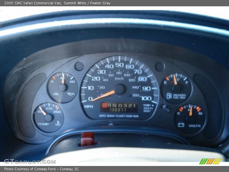  2005 Safari Commercial Van Commercial Van Gauges