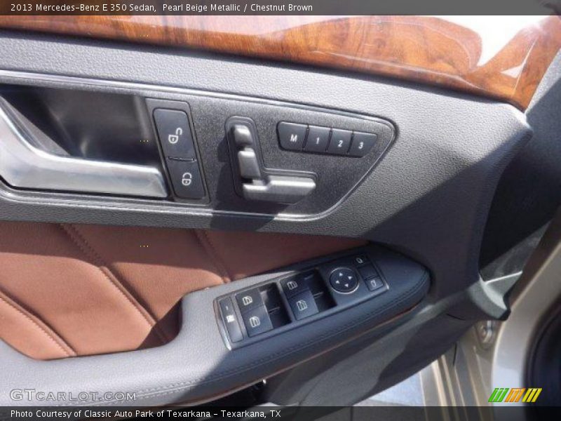 Controls of 2013 E 350 Sedan