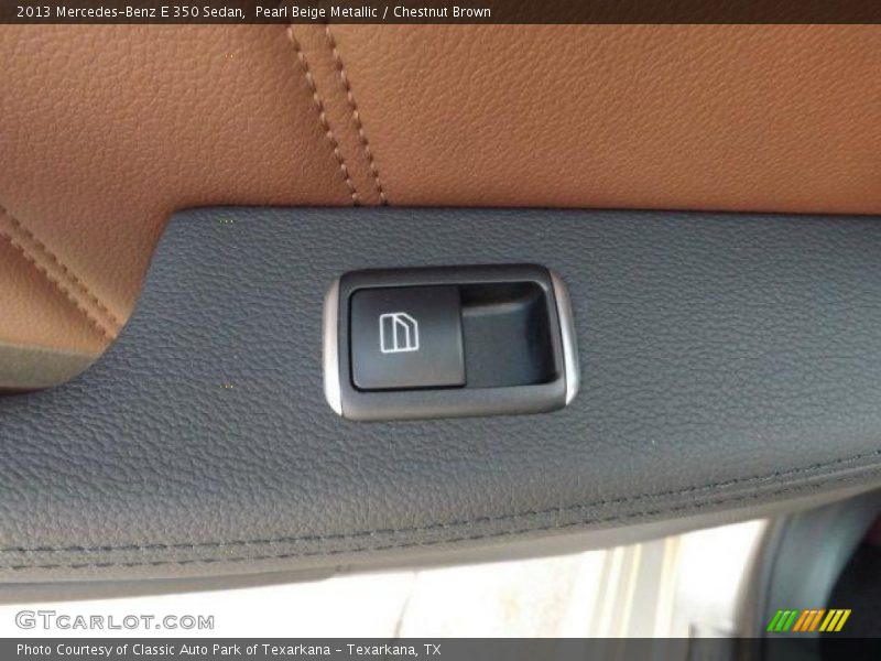 Pearl Beige Metallic / Chestnut Brown 2013 Mercedes-Benz E 350 Sedan