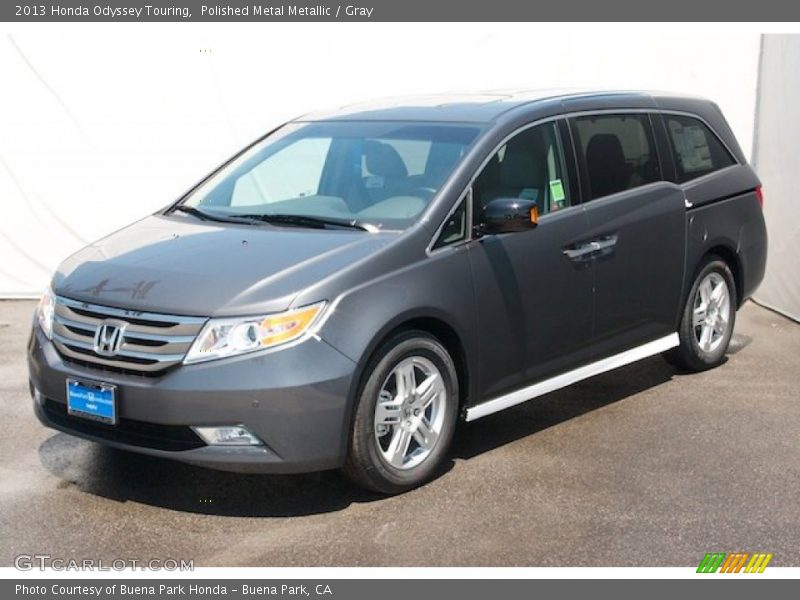 Polished Metal Metallic / Gray 2013 Honda Odyssey Touring