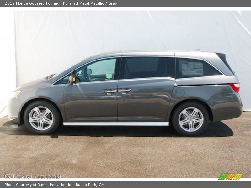 Polished Metal Metallic / Gray 2013 Honda Odyssey Touring