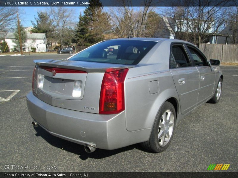 Light Platinum / Ebony 2005 Cadillac CTS Sedan