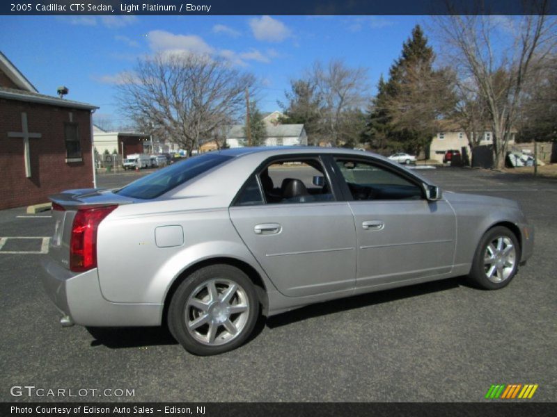 Light Platinum / Ebony 2005 Cadillac CTS Sedan
