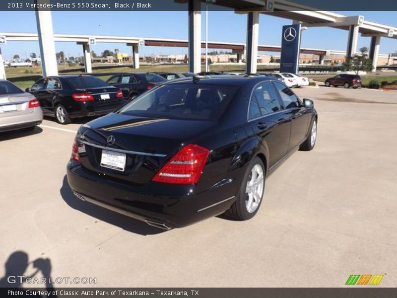 Black / Black 2013 Mercedes-Benz S 550 Sedan