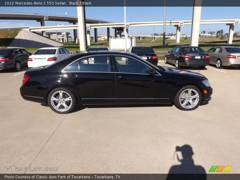 Black / Black 2013 Mercedes-Benz S 550 Sedan