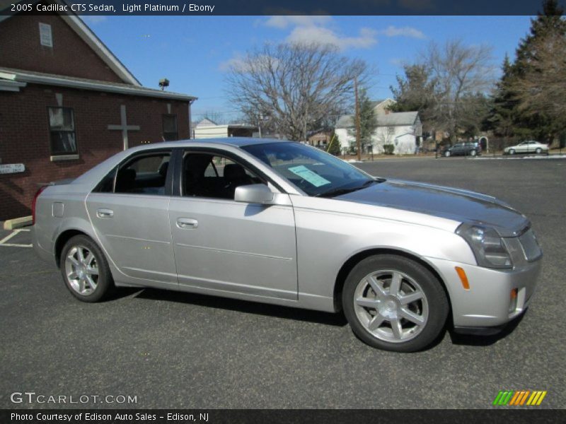 Light Platinum / Ebony 2005 Cadillac CTS Sedan