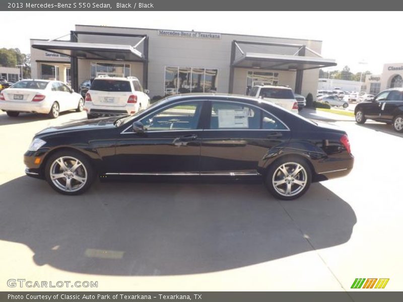 Black / Black 2013 Mercedes-Benz S 550 Sedan