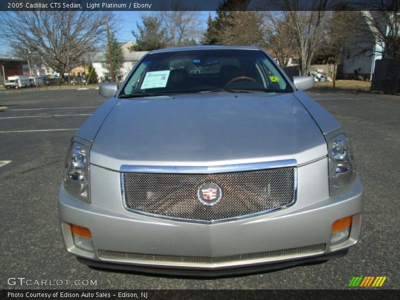 Light Platinum / Ebony 2005 Cadillac CTS Sedan