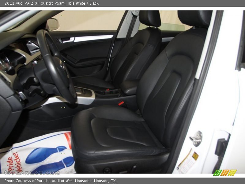 Ibis White / Black 2011 Audi A4 2.0T quattro Avant