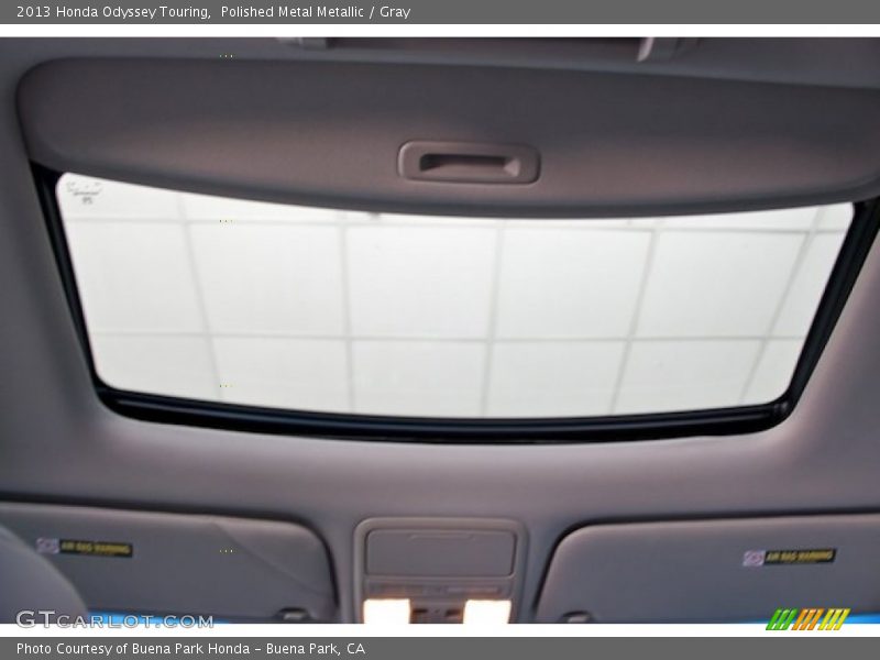 Polished Metal Metallic / Gray 2013 Honda Odyssey Touring