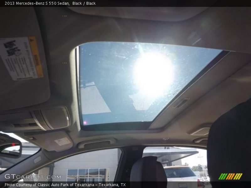 Black / Black 2013 Mercedes-Benz S 550 Sedan