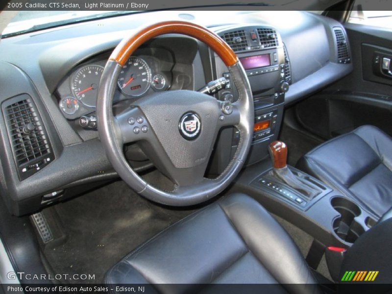 Ebony Interior - 2005 CTS Sedan 