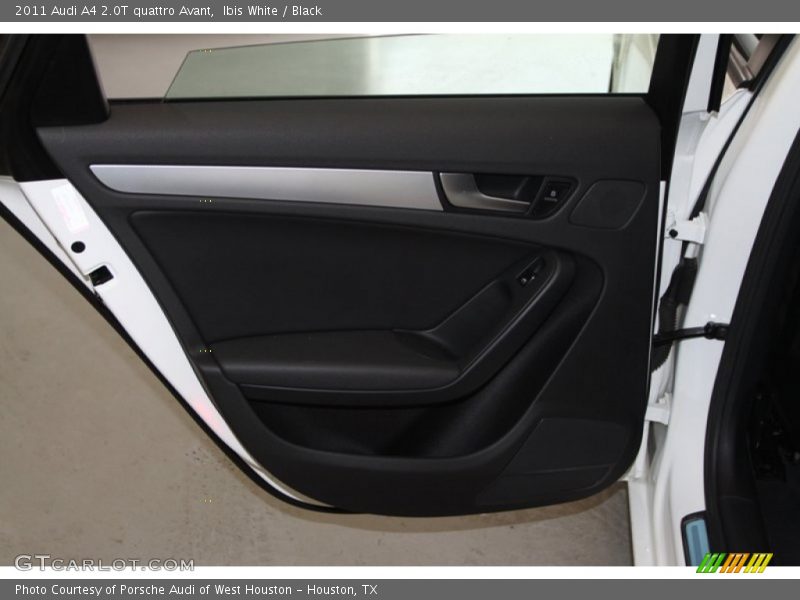Ibis White / Black 2011 Audi A4 2.0T quattro Avant