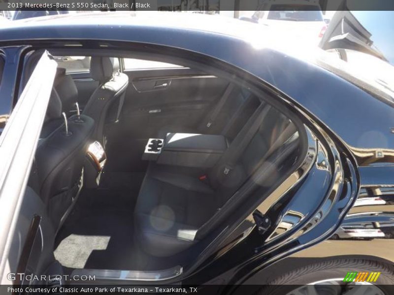 Black / Black 2013 Mercedes-Benz S 550 Sedan