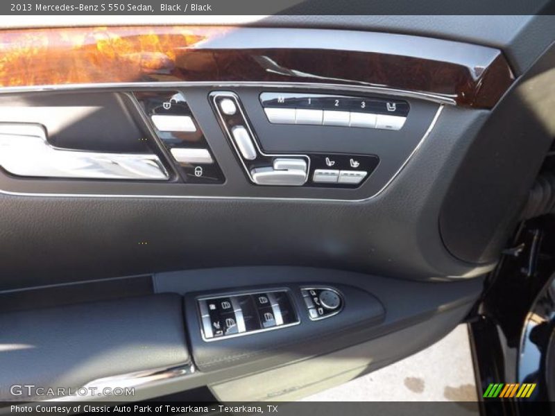 Black / Black 2013 Mercedes-Benz S 550 Sedan