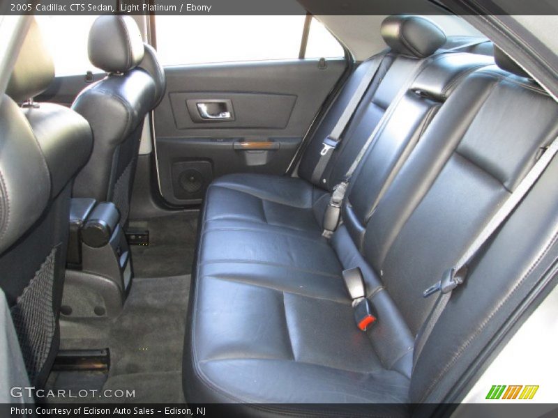 Rear Seat of 2005 CTS Sedan