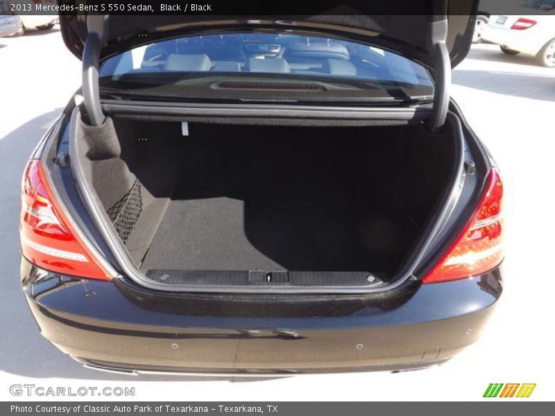 Black / Black 2013 Mercedes-Benz S 550 Sedan